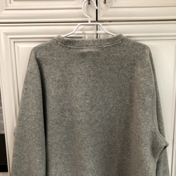 Men’s Vineyard Vines warm l/s grey fuzzy fleece - Picture 4 of 11